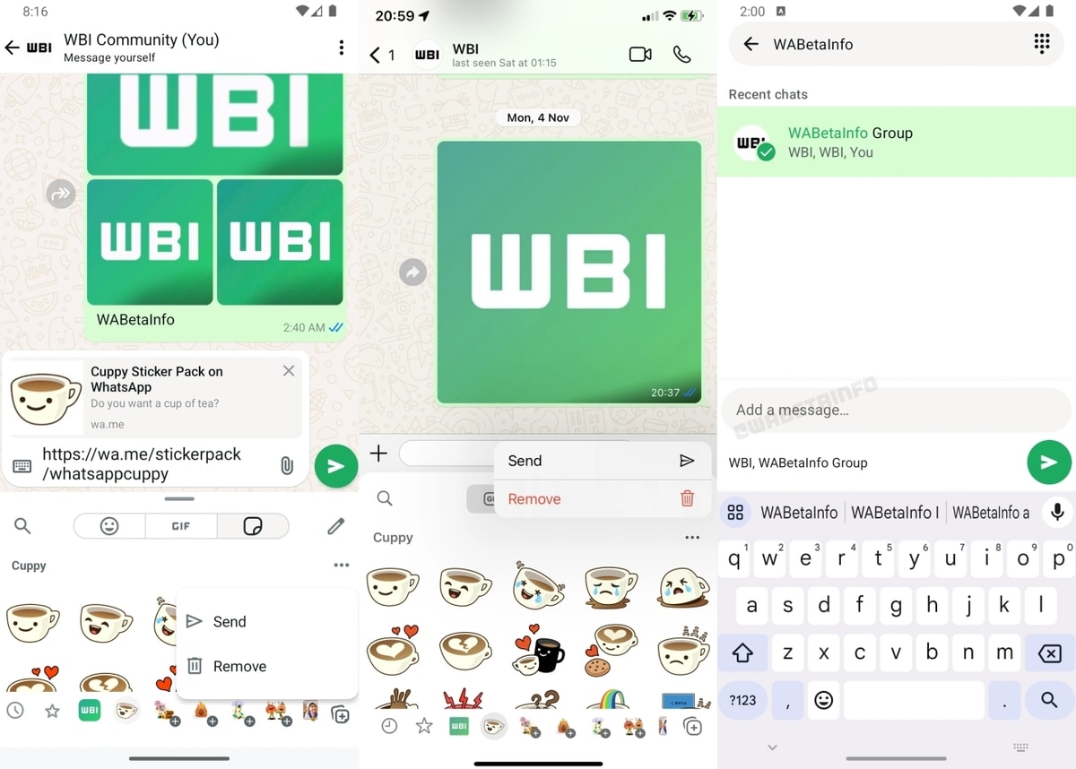 WhatsApp Begins Testing Sticker Pack Sharing Feature on iOS, Android