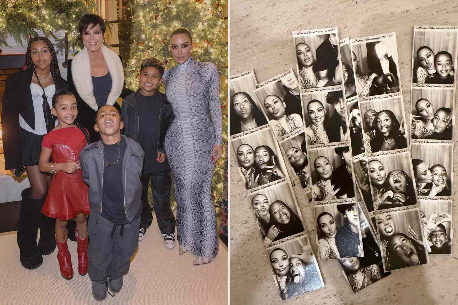 Kim Kardashian Has Photo Booth Fun with Daughters North and Chicago